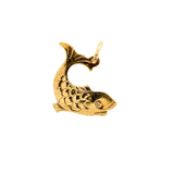 Vintage Spritzer & Fuhrmann Fish Charm or Pendant 14k Yellow Gold