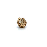 Authentic Pandora Open Heart Charm with Diamonds 14k Yellow Gold 585 ALE