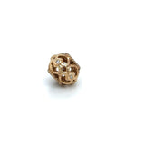 Authentic Pandora Open Heart Charm with Diamonds 14k Yellow Gold 585 ALE