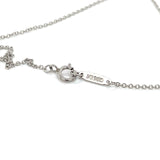 Tiffany & Co Petals Diamond Key on Chain in Platinum 18"